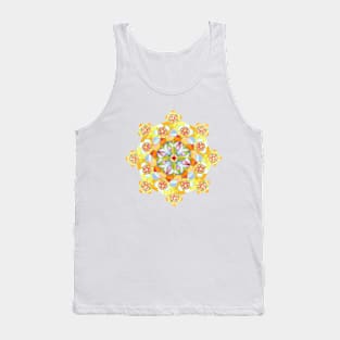 Flower Garden Mandala Tank Top